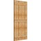 Ekena Millwork Joined Board-n-Batten Shutters, Rough Sawn Western Red Cedar, 32 1/4W x 66H, PR RBJ06S32X066RWR - alternate 2